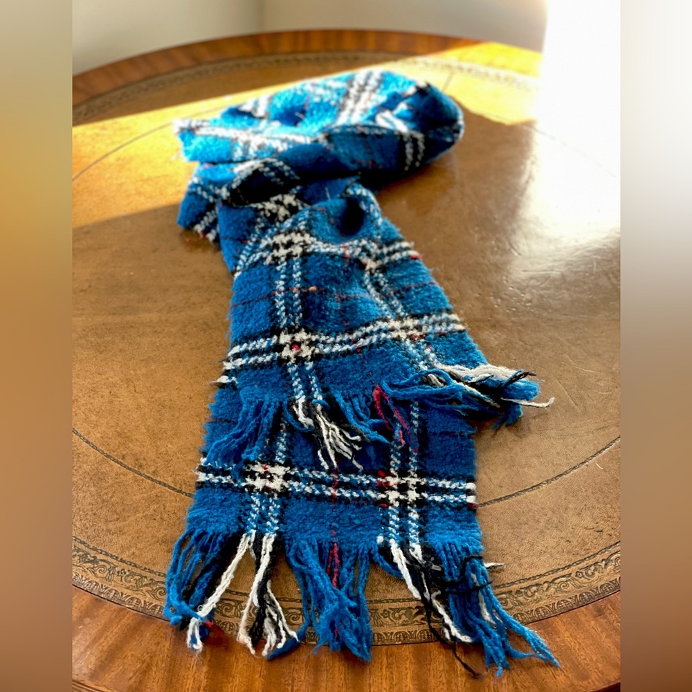 Burberry London Merino/ Poly Winter Scarf